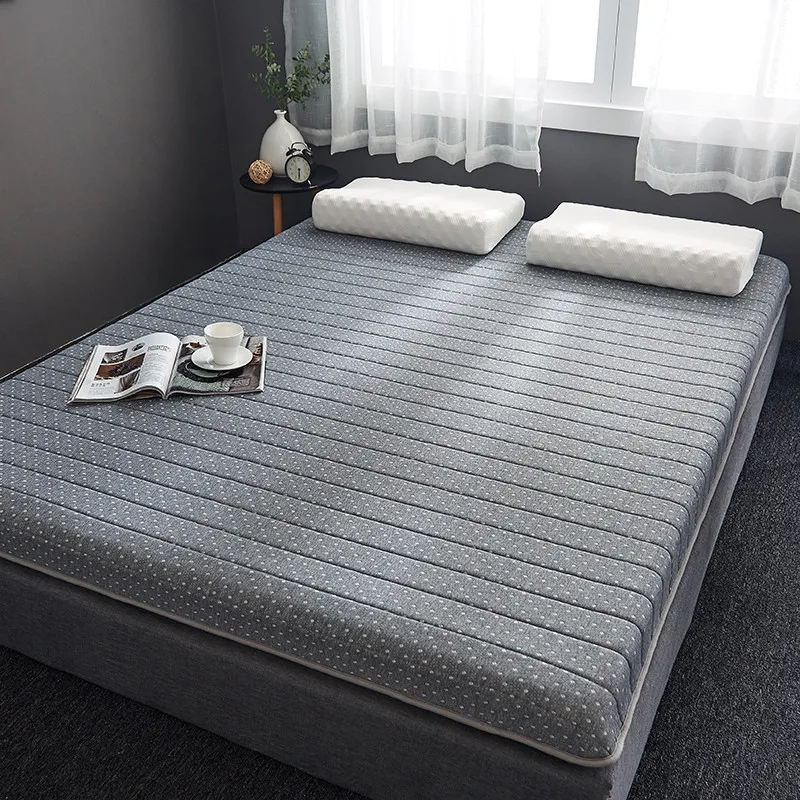 Wholesale high quality Queen King Size memory foam sponge mattress topper breathable latex mattress topper