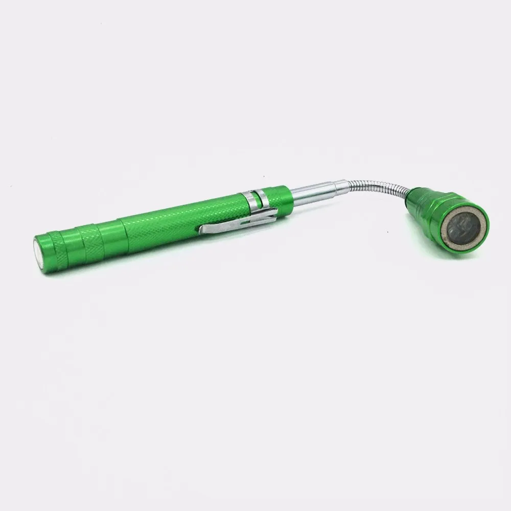 Premium Quality Upgraded 3LED Telescopic Led Flashlights Torch Magnetic Head Pick Up Tool