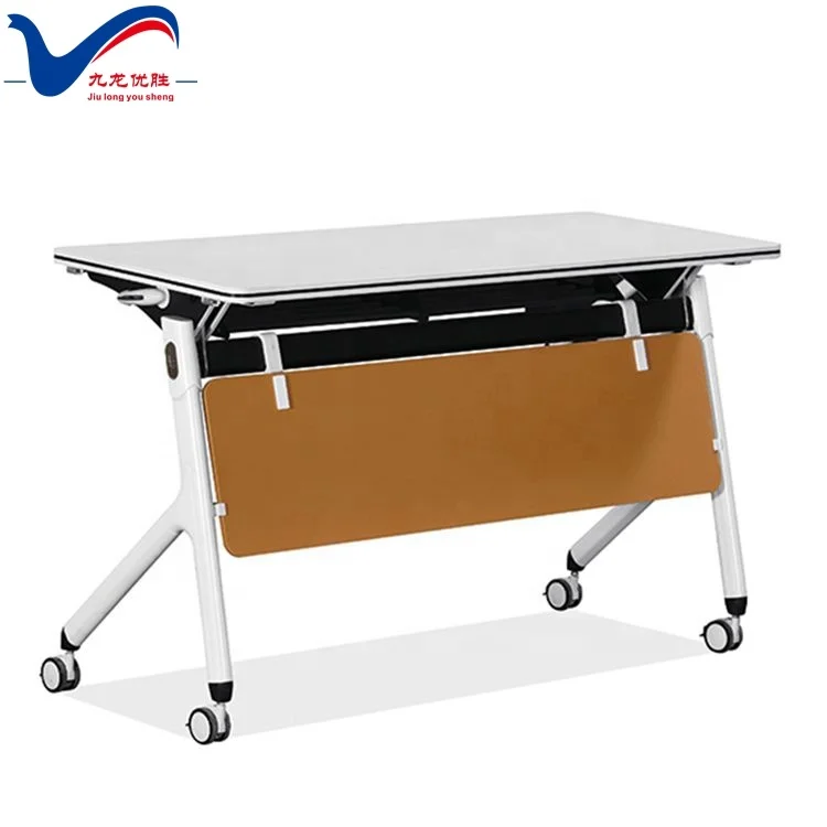 Современный офисный бизнес тренировочный стол MFC складной для офисного пространства письменный