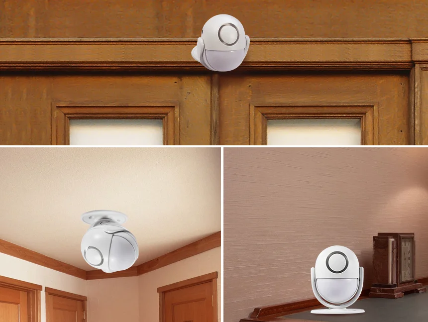 Kerui Motion Sensor Alarm System 125dB Compatible 20 Remote Controls 80 Accessories PIR Motion Sensor