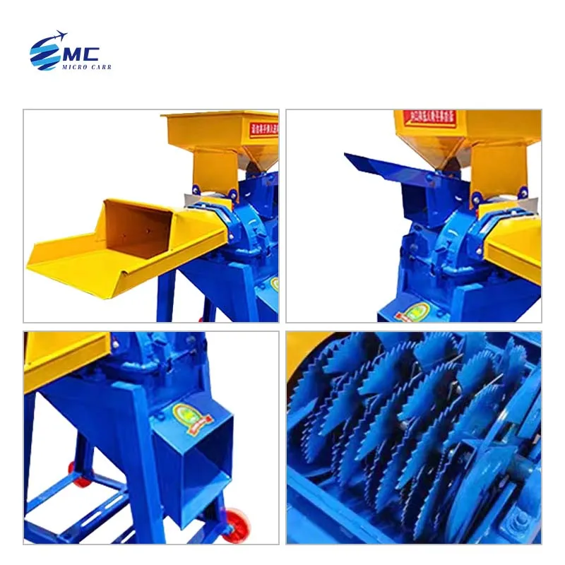 Chaff Cutter Chopper Machine Food Processor With Meat Grinder For Animal Feeds