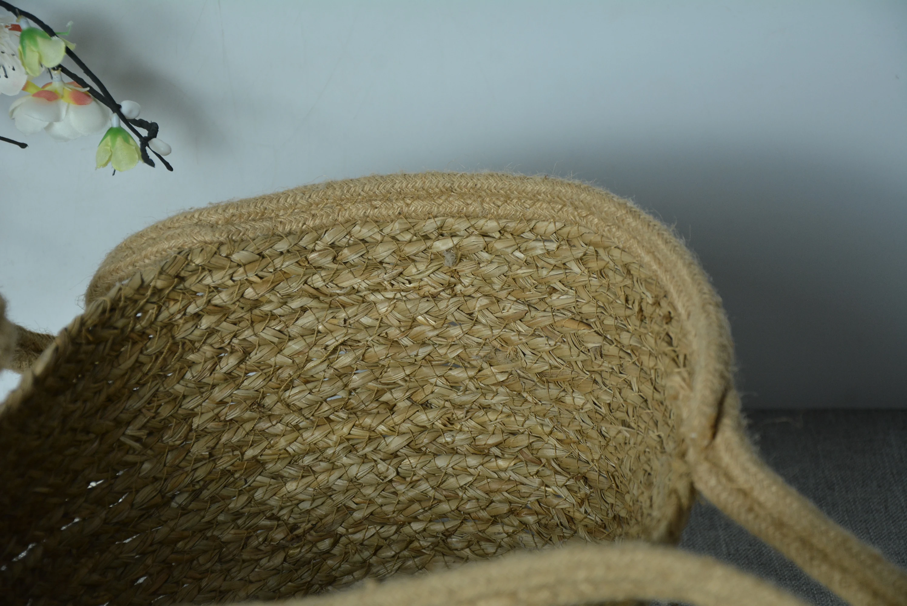 Плетеная соломенная Пляжная Сумка-тоут ручной работы 2023 летних пляжных женских сумок ZEHUI