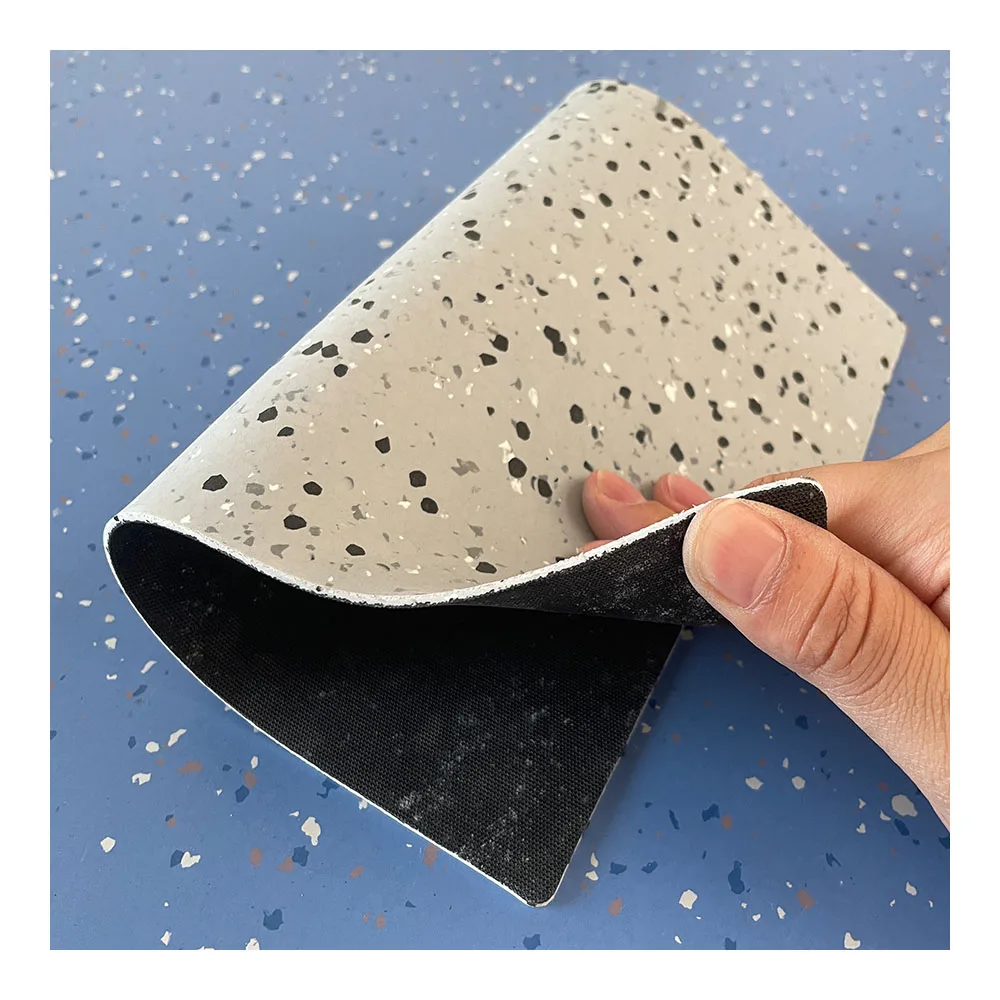 plastic linoleum durable floor roll pvc 2.0mm anti bacterial conductive homogeneous esd vinyl flooring mat covering
