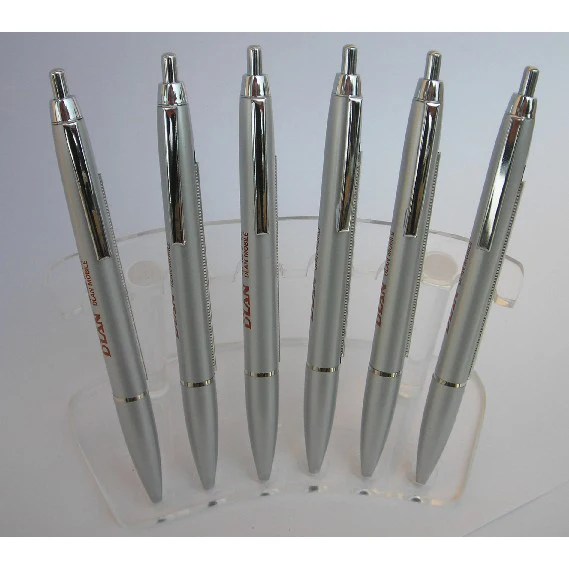 Custom Logo solid Banner Pen Printing Logo Business Advertising retractable Banner paper Ballpoint Pen for Promotion