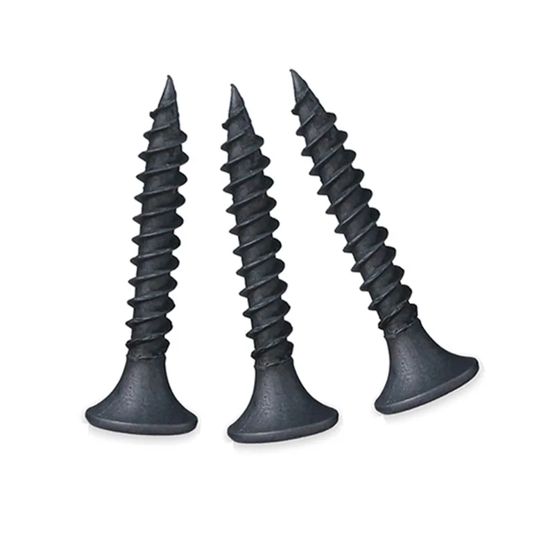 All Models Black Drywall Screws for Metal Bugle Head Plasterboard Self Tapping Drywall Screw Manufacture