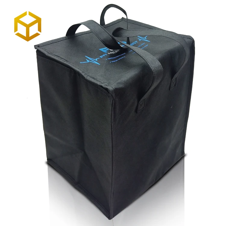 
Factory price Portable Pizza Picnic Non Woven aluminum thermal lunch cooler bag insulated 