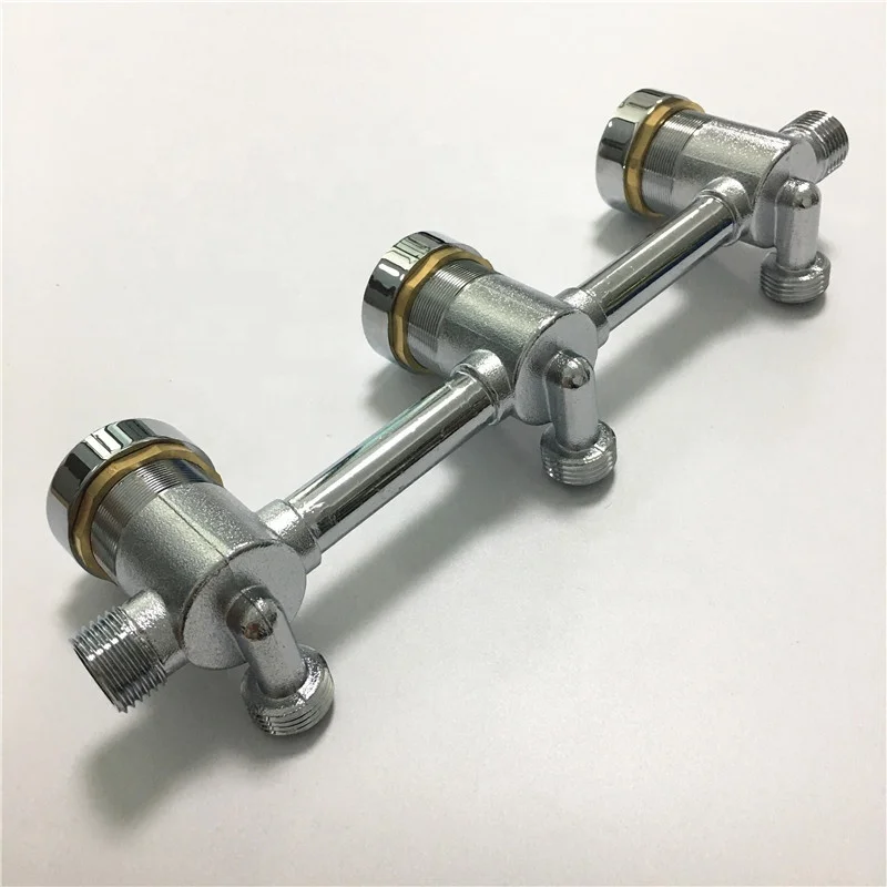 Wholesale sanitary ware 100% Brass bathroom Conjoined mixer  shower panel faucet