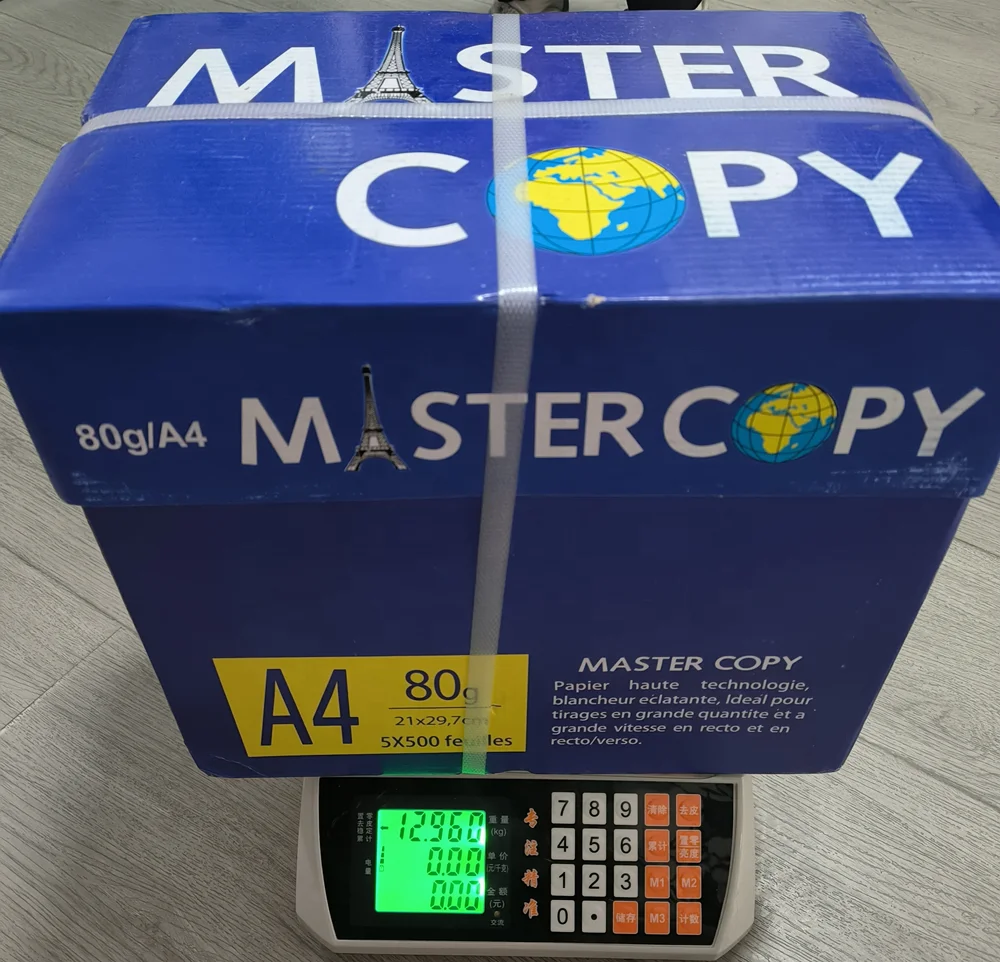 Китайские производители OEM 70 г/кв. М 75 80 100% бумага А4 копировальная 500 листов/Ream-5 коробок A4