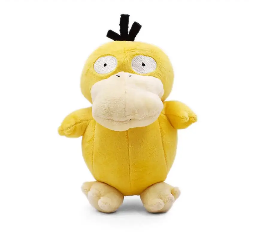 14-17cm Kawaii Psyduck Plush Toy Soft Stuffed PP Cotton Plush Toy Wholesale Home Decoration Pillow Kids Toy