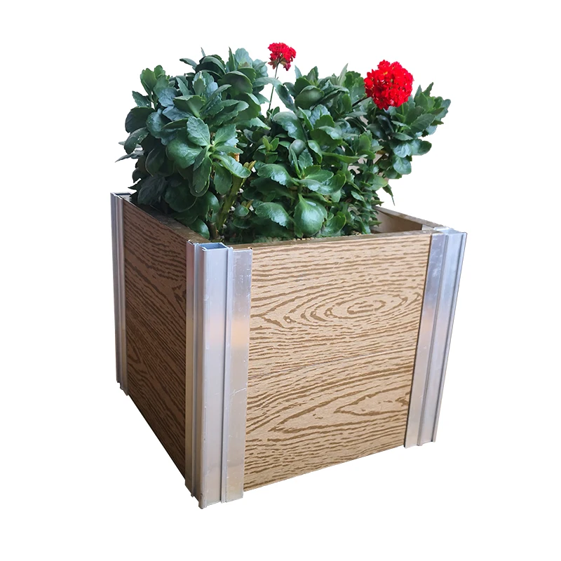 WPC Wood Plastic Composite Planter Waterproof And Termite Proof Flower Box