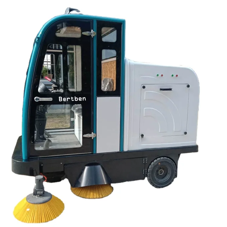 Enclosed High-end Atmosphere Road Machine Street Trucks Industrial Sweeper