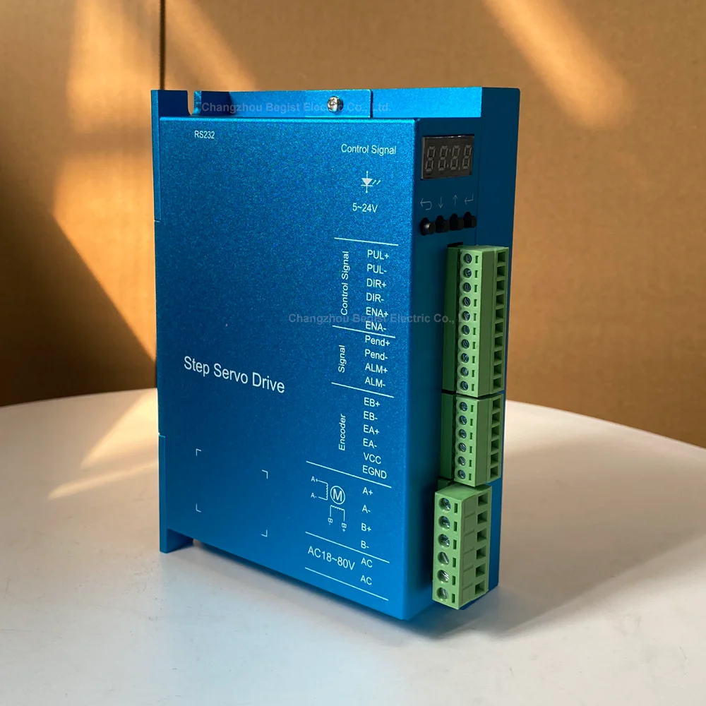 1set/3set/4set Nema34 86 Hybrid Stepper Servo Motor 8.5nm and Digital display Drive for CNC Machine