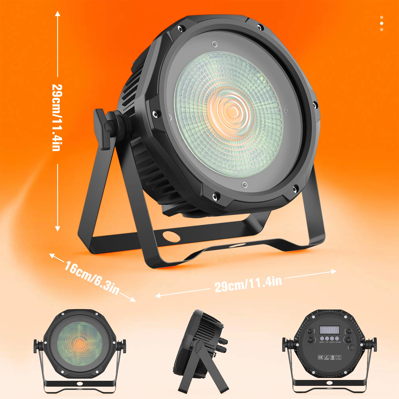 U`King 100W IP65 Waterproof Outdoor Exposure Lights For Bar Birthday Party Club KTV LED Par Lighting