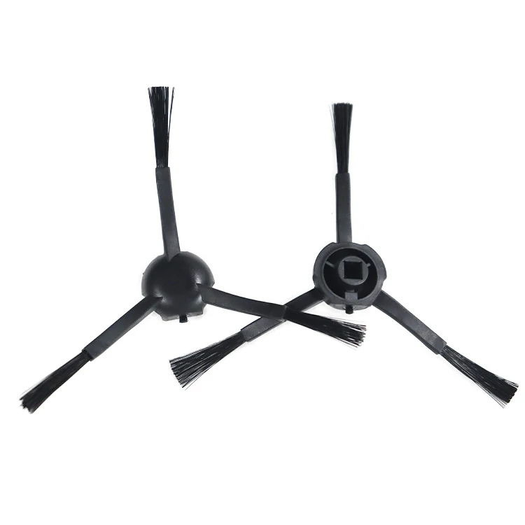 2pcs Robot Vacuum Cleaner Accessories For Xiaomi Mijia 1C 1T Black Side Brush