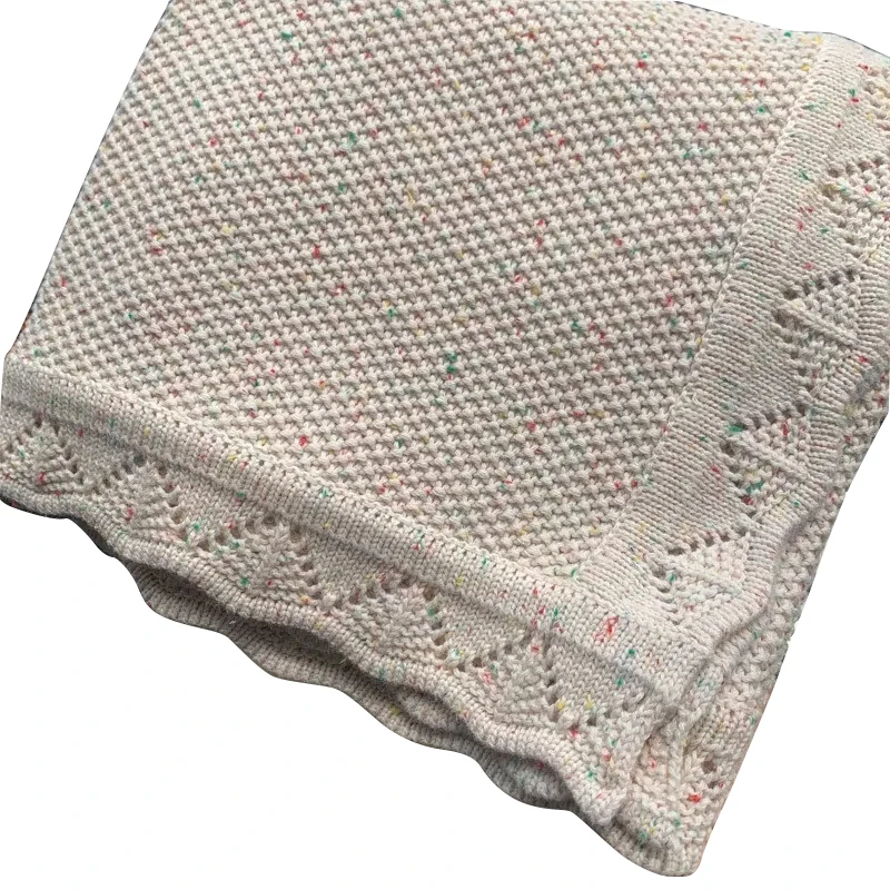 Newborn Swaddle Wrap Super Soft Toddler Stroller Sofa Bedding Sleeping Covers Handmade Crochet Baby Blanket