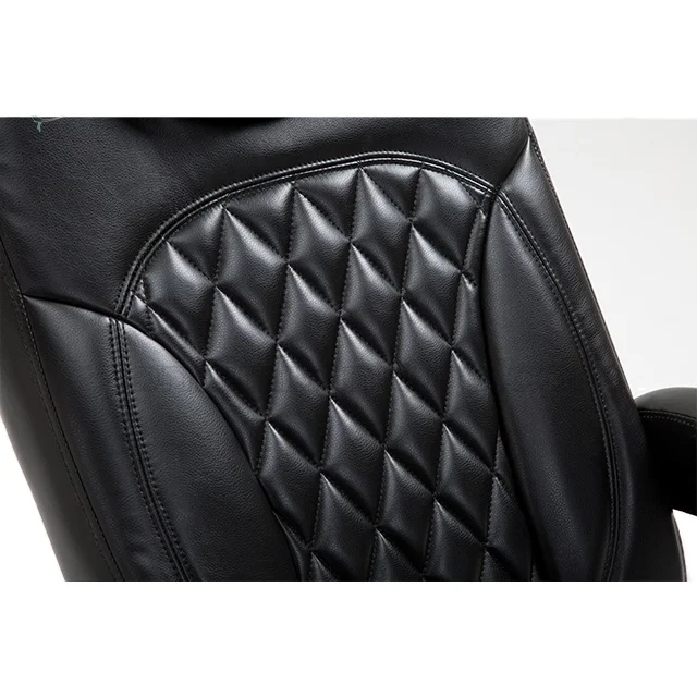 Verified Supplier Trend  Luxury Black Multi-position Leather  Swivel Reclining Recliner Chair with Footrest Ottoman