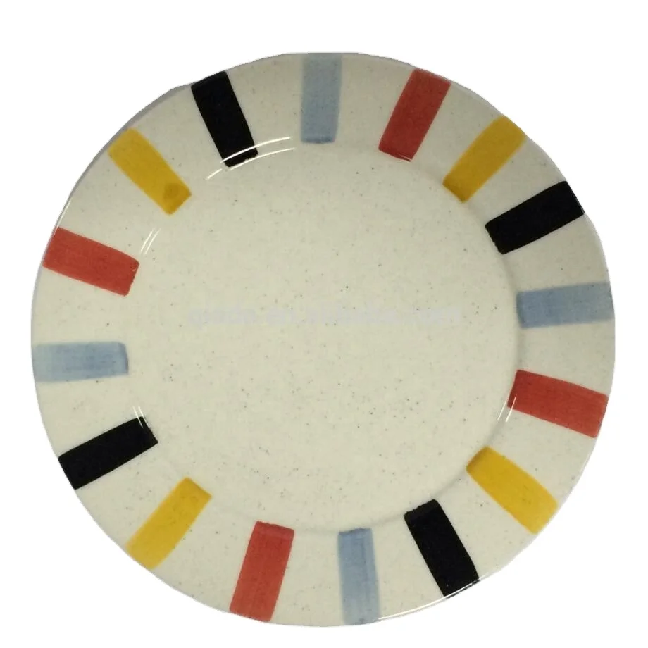 unique design hand-painting ceramic chinese plate