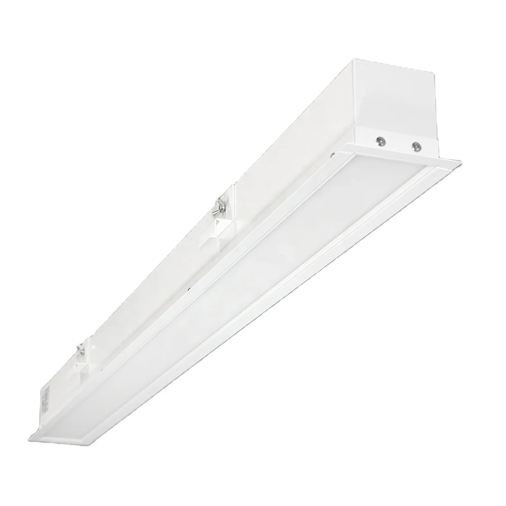 2023 hot sale recessed wall mount  CCT tunable linear led batten lights