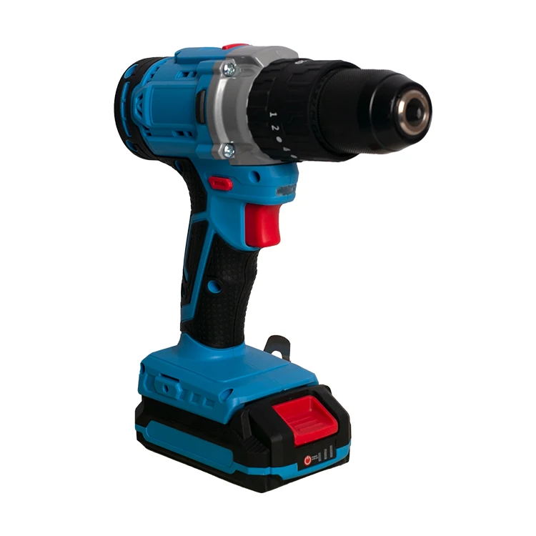 FIXTEC Power Tools Mini Hand Held 20V Cordless Impact Drill 2x2000mAh Li-ion Electric Cordless Drill