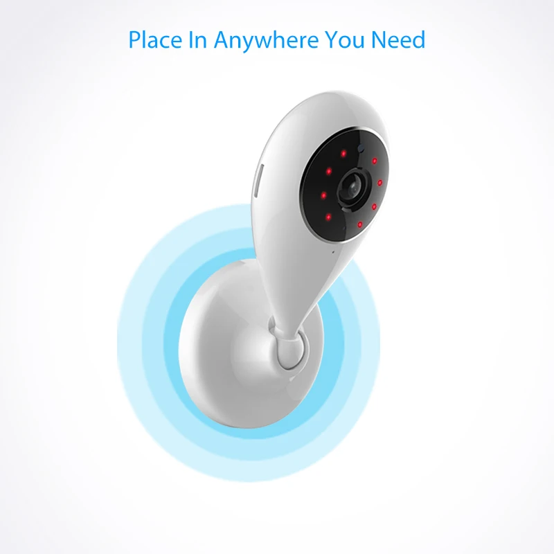  Умная домашняя камера безопасности для помещений 720P hd mini wifi tuya ip Сетевая совместимая с alexa