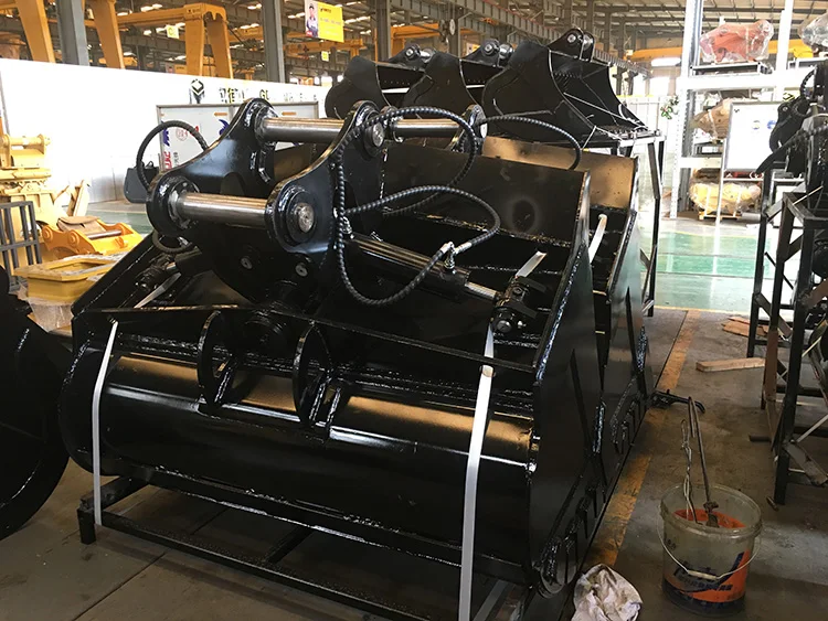 MONDE Digger Ditching Tilt Bucket For Excavator Mud Clean Up Cleaning Bucket