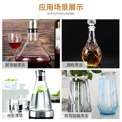 Hot Selling Cheap Custom Clean the Inner Walls Red Wine Bottle Glass Cleaning Brush
