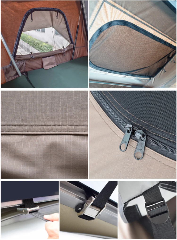 China Manufacturer Self-Driving Tour 4 Person Hard Shell 4X4 Car Roof Top Tent