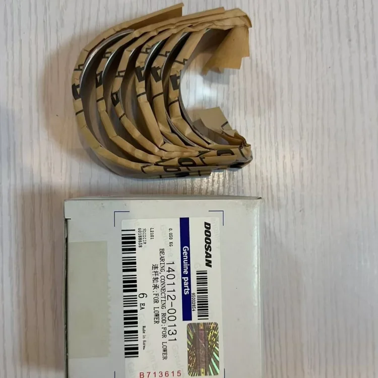 Doosan Develon DB58T 140112-00131 Connecting Rod Bearings Dx225.1 Bearing Lower Connecting Rod Loaders Diesel Engine Parts DB58