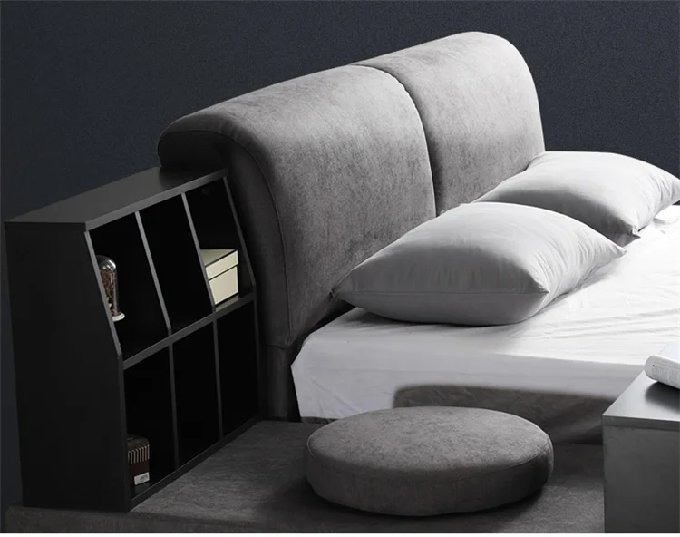 Китайский производитель, поставка на заказ, большая двуспальная кровать, спальня с хранилищем