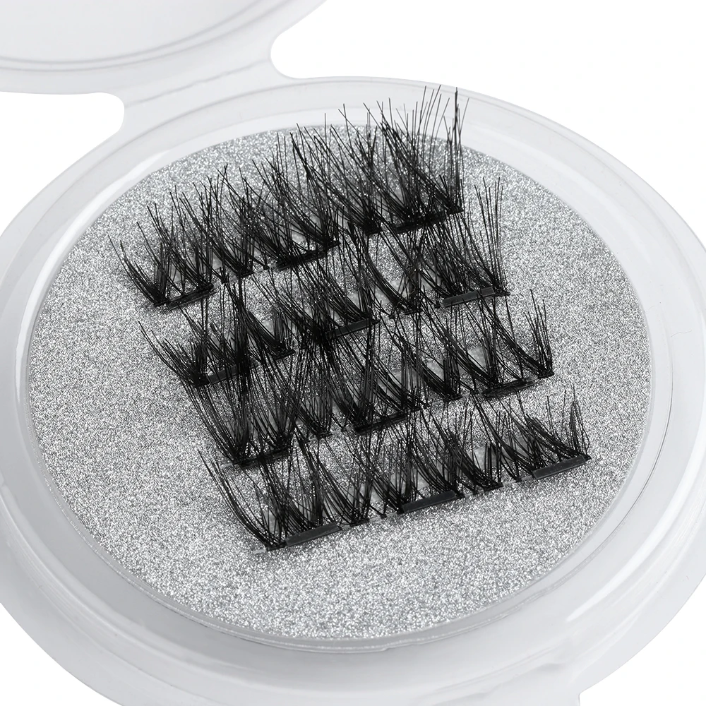 Handmade reusable magnetic false eyelashes triple magnet makeup extension tool