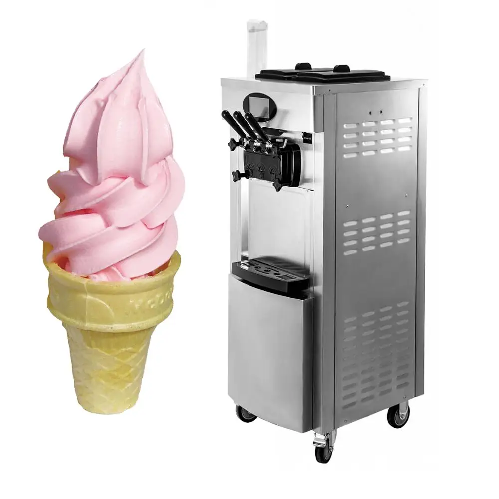 Automatic factory direct soft ice cream machine milk ice cream machine for small business