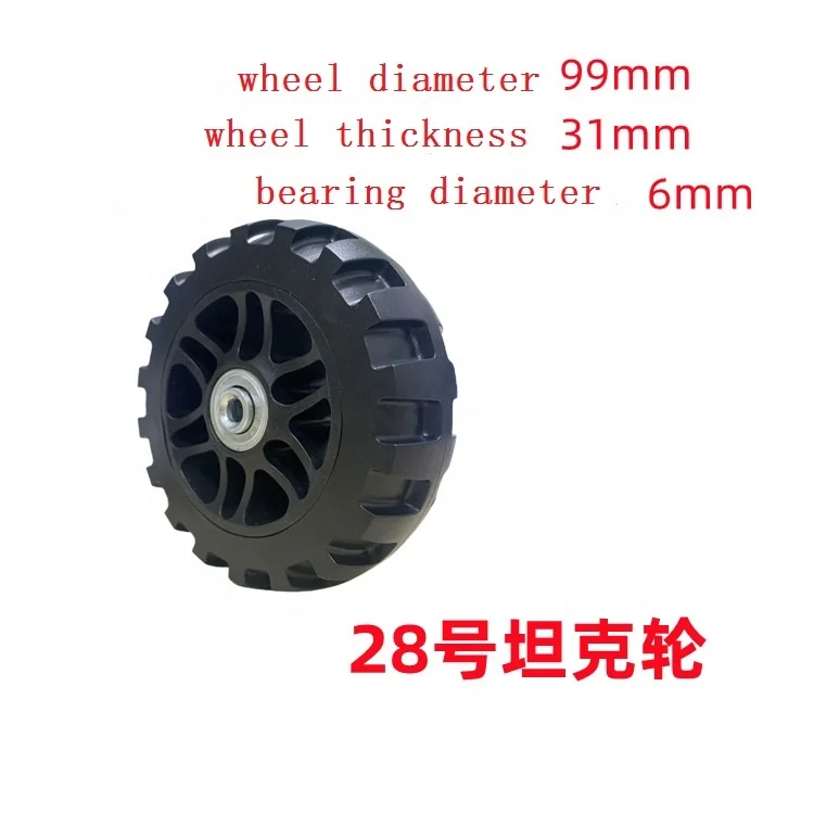 Luggage Suitcase Wheels Replacement Bag Parts Cadii Hard Plastic School Bag Wheels Kids Shopping Case Plastic Wheel Jingxiang