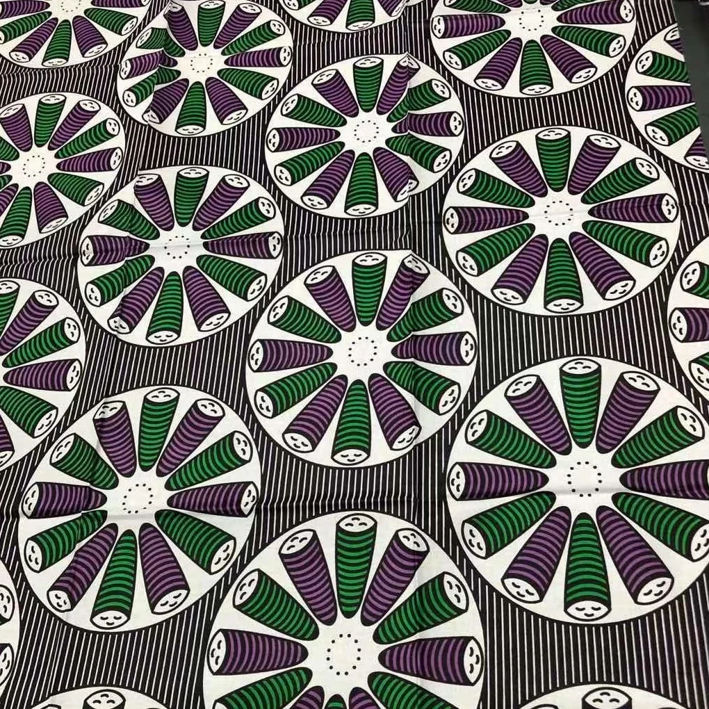 24S 100% cotton guaranteed real wax block african wax prints fabric for garment