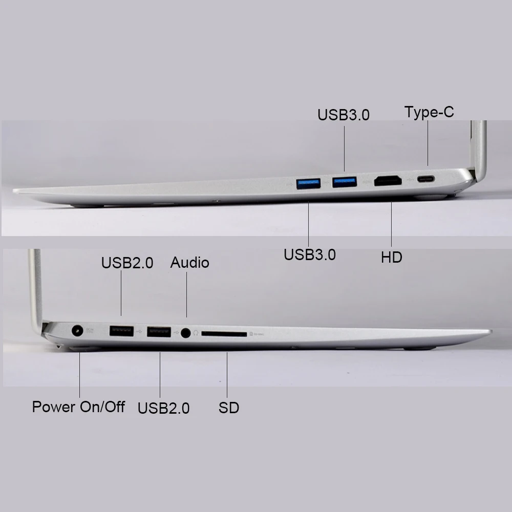 N156I 15.6 inches notebook narrrow bezel Kabylake core i5 8259U ram support DDR4 up to16GB win 10  gaming laptops with camera