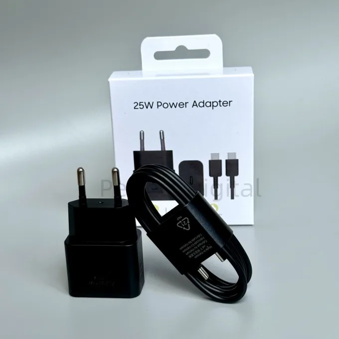 EP-T2510X USB Type-C 25 Watt Fast Charging Adapter with Data Cable for Samsung S24 Ultra S23 S22