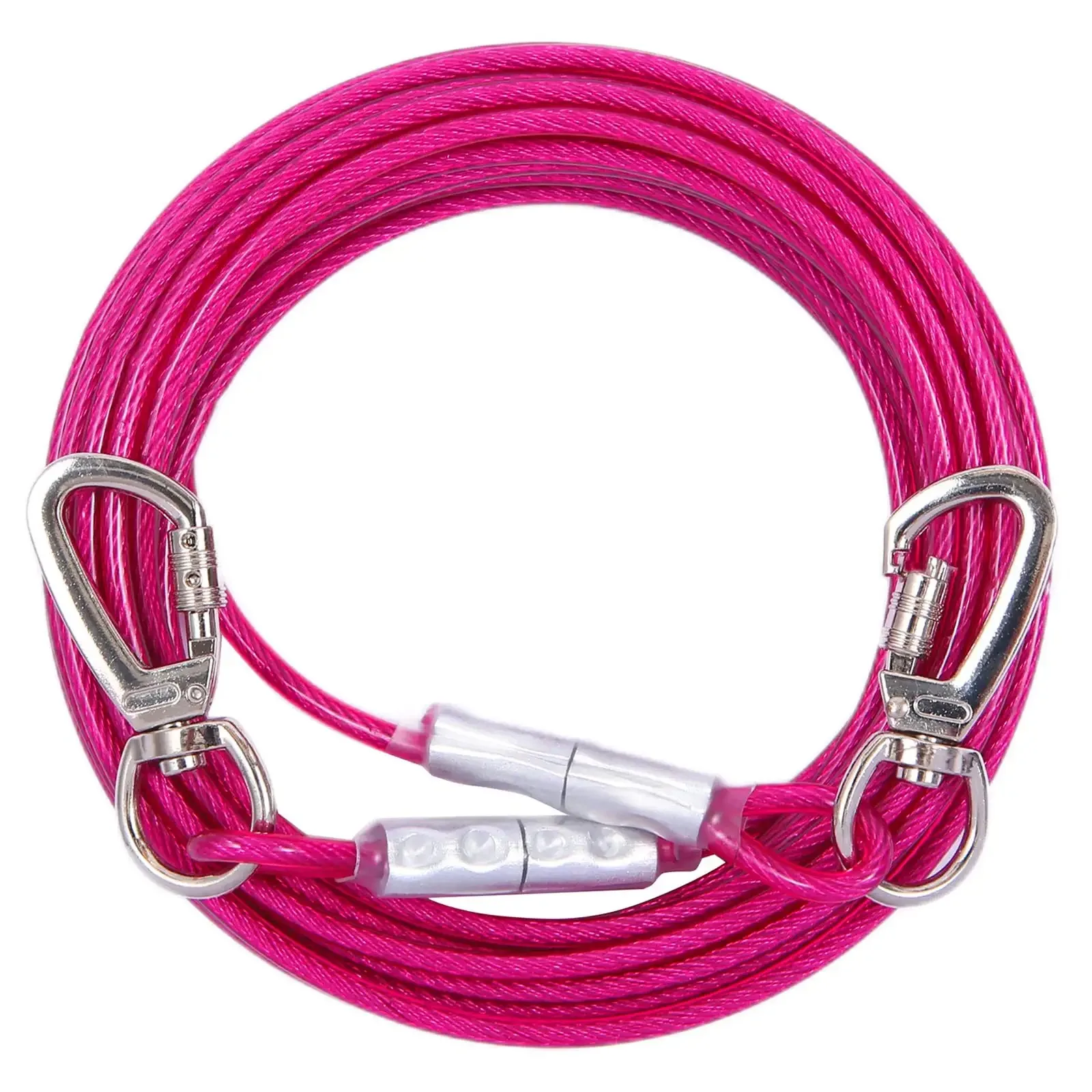 Custom Pets Leashes Reflective Portable Dog Leash Cable for Puppy Dogs Quality Service Dog Tie Out Cable Leash