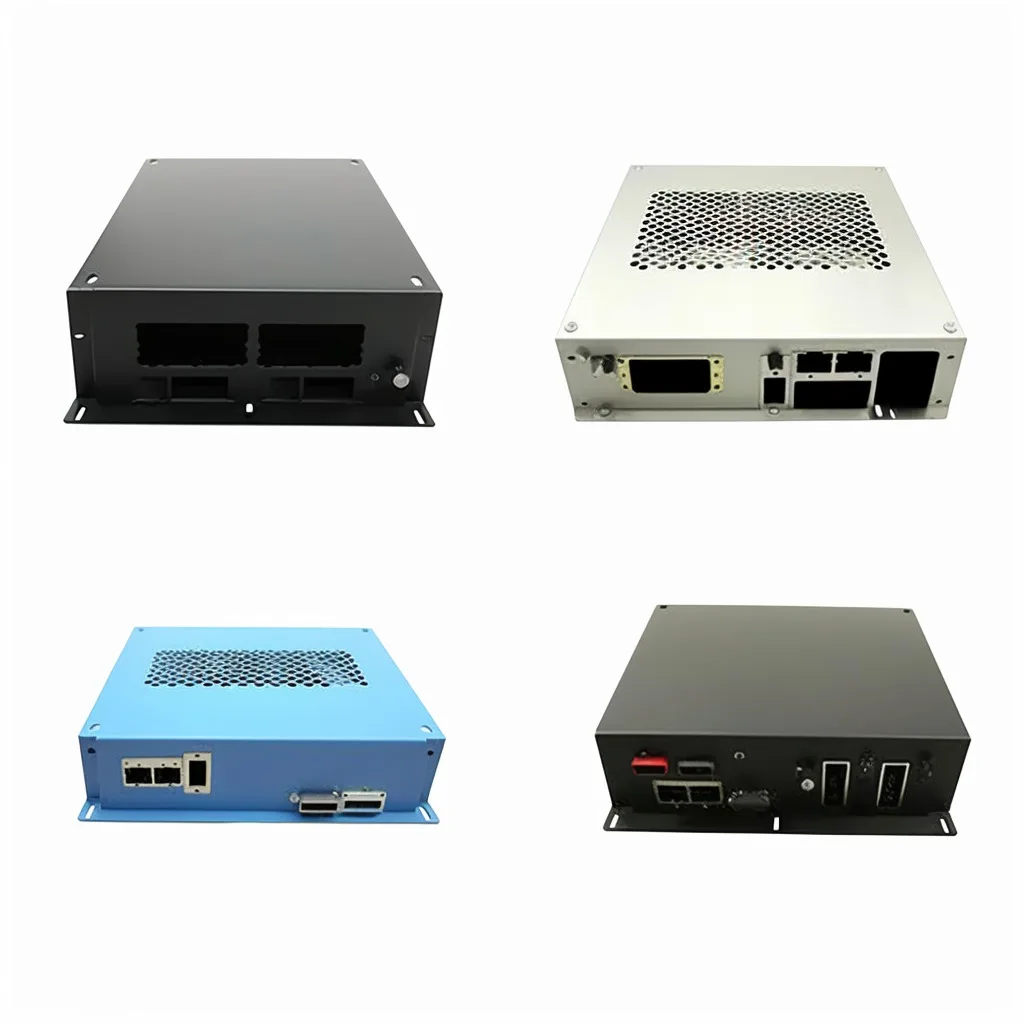Shenzhen OEM precision parts aluminum sheet metal box electronic enclosures