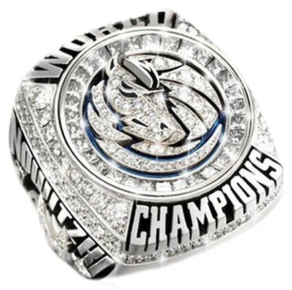 Antique finished 925 sterling silver national football championship ring men ring