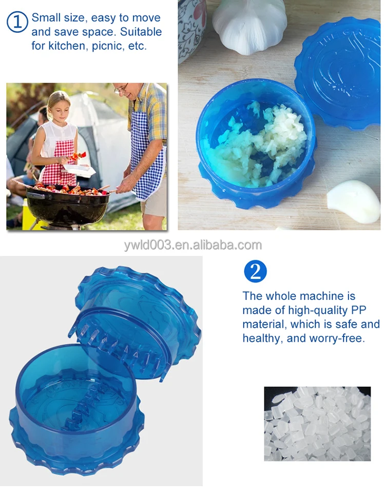 Color Box Twist Peeler Mincer Press Kitchen Tool Ginger Kitchen Supplies Hot Sale Garlic Helpful Garlic Crusher Grater