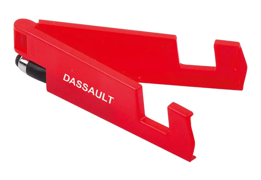 desktop mobile cell phone holder desktop hand ring logo printed with stylus pen YC837