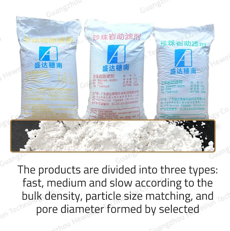 90+ mesh perlite filter aid food grade additive filtration aid series