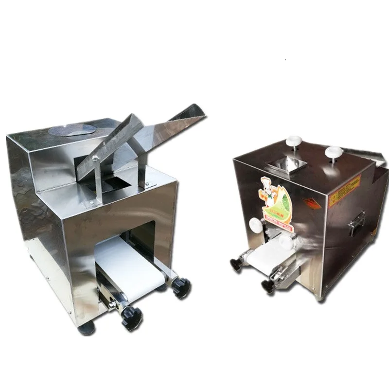 
Table top automatic pizza/wonton dough skin machine/dumpling skin machine 