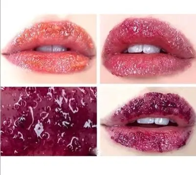 Private Labels Lips Care Removing Lips Dead Skin Moisturizing Exfoliating Lip Scrub