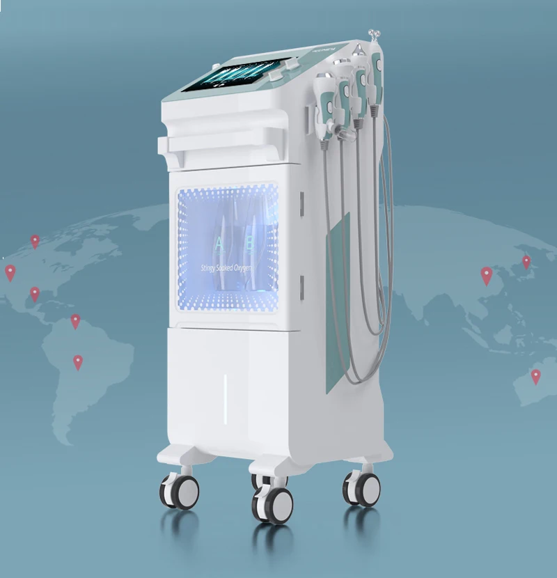 8 в 1 Hydra Spa Hydro Water Yl688 6 Microdermabras 5 Yl 688 магазин Bodi microdermбразии