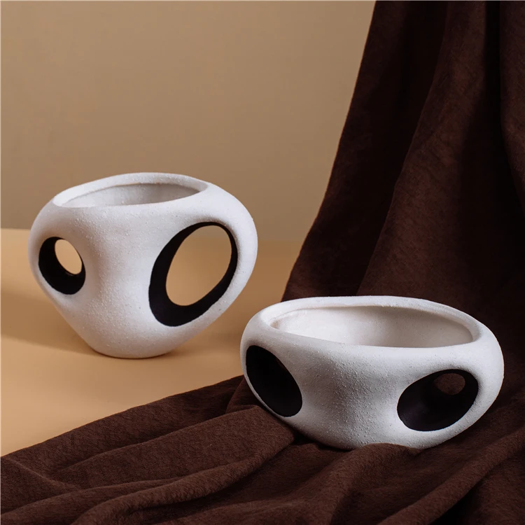 New style modern matte household porcelain flower vases wholesale ceramic nordic flower vases for home decor