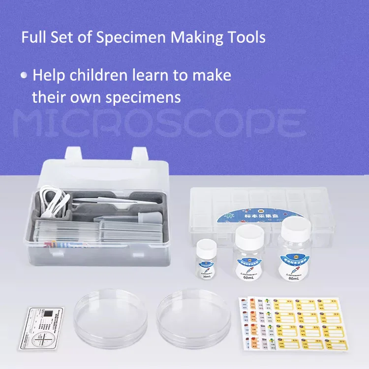 Beaverlab Wireless Science Toy Educational Biological Mikroskop student Microscope Kid Camera Digital
