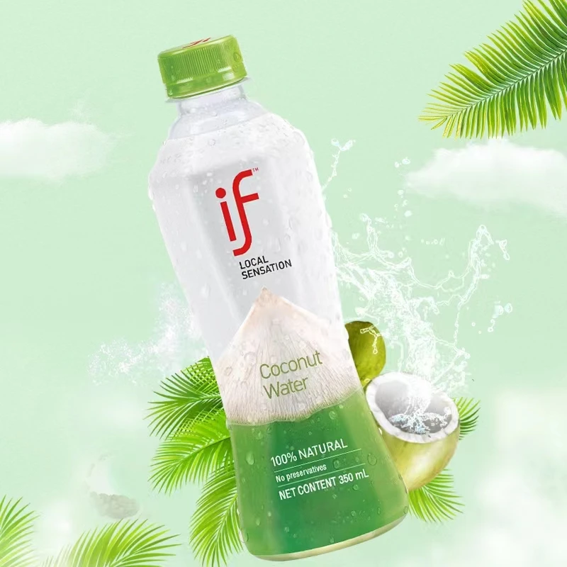 private label Wholesale Fruit beverages coconut water natural organic healthy beverage soft Carbonated drinks
