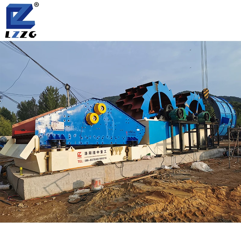 sand washer with vibrating screen lower price in indonesia