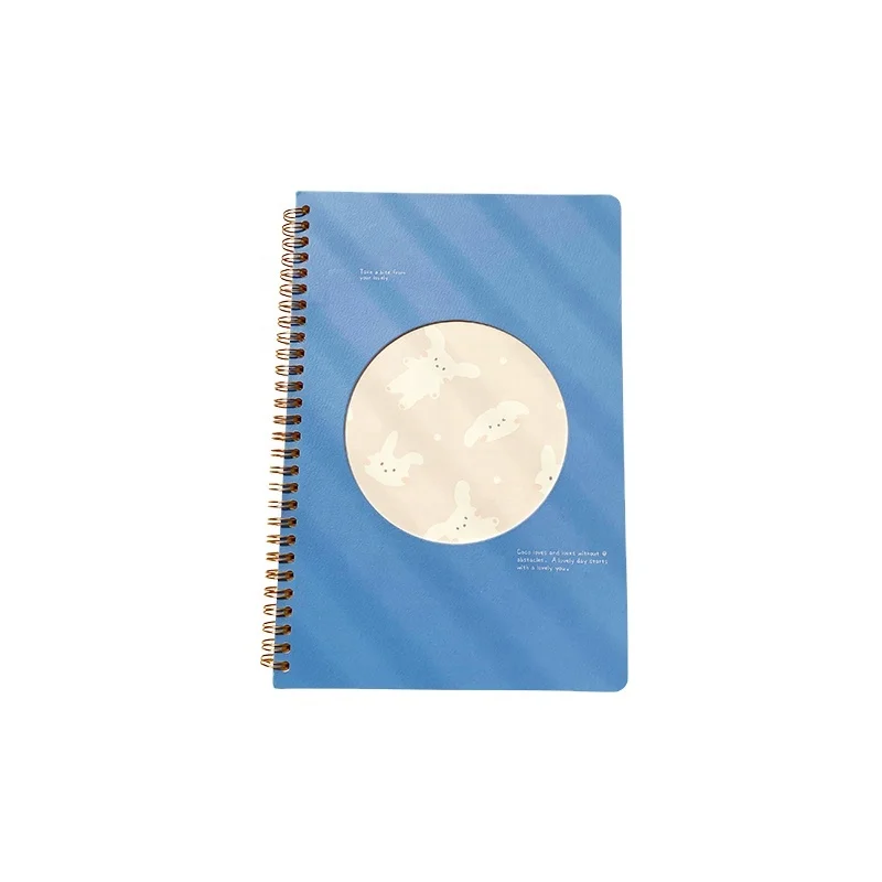 Custom Printing 2022 Hardcover A4 Spiral Paper  Diary Journal Agenda Daily Weekly Monthly Organizer Planner for notebook recycle