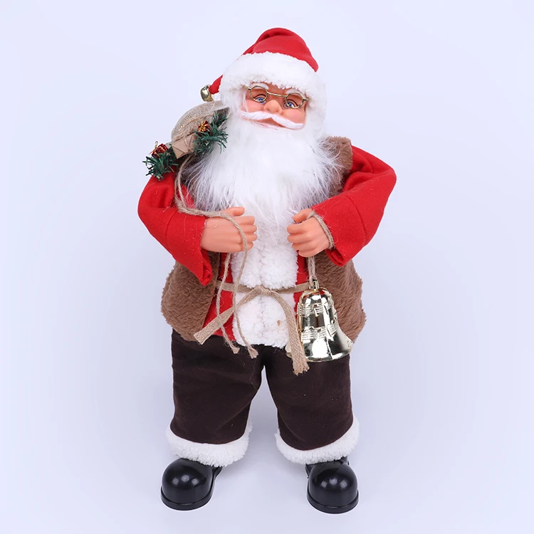New Electric Santa Claus Toy Singing Santa Toy Christmas Decoration Supplies